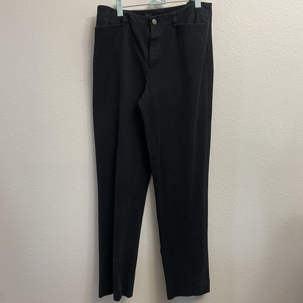 Lauren Ralph Lauren Women,s Dress Pants Size 8‎ Black Straight Leg Office